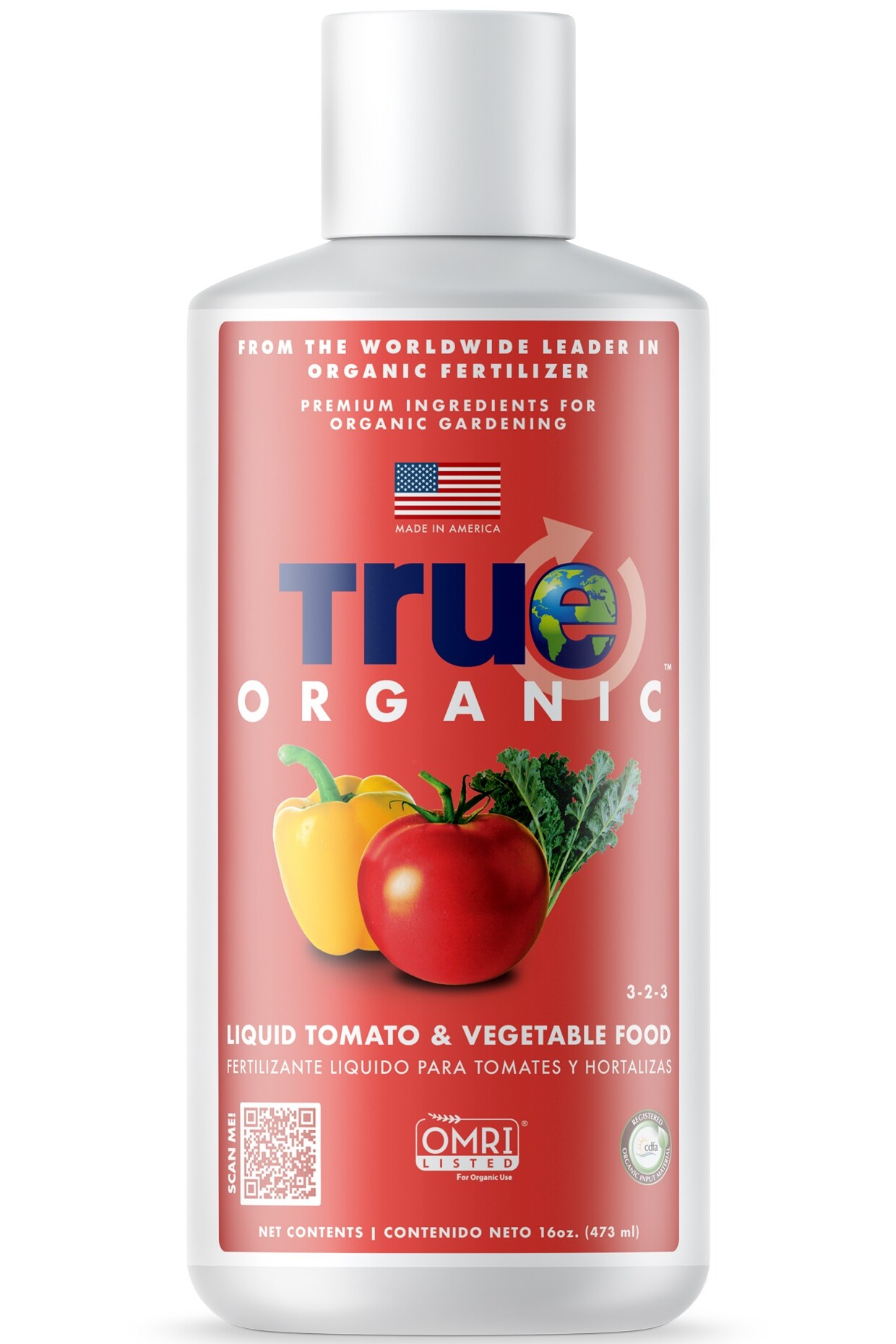 TRUE ORGANIC - TOMATO AND VEGETABLE FOOD