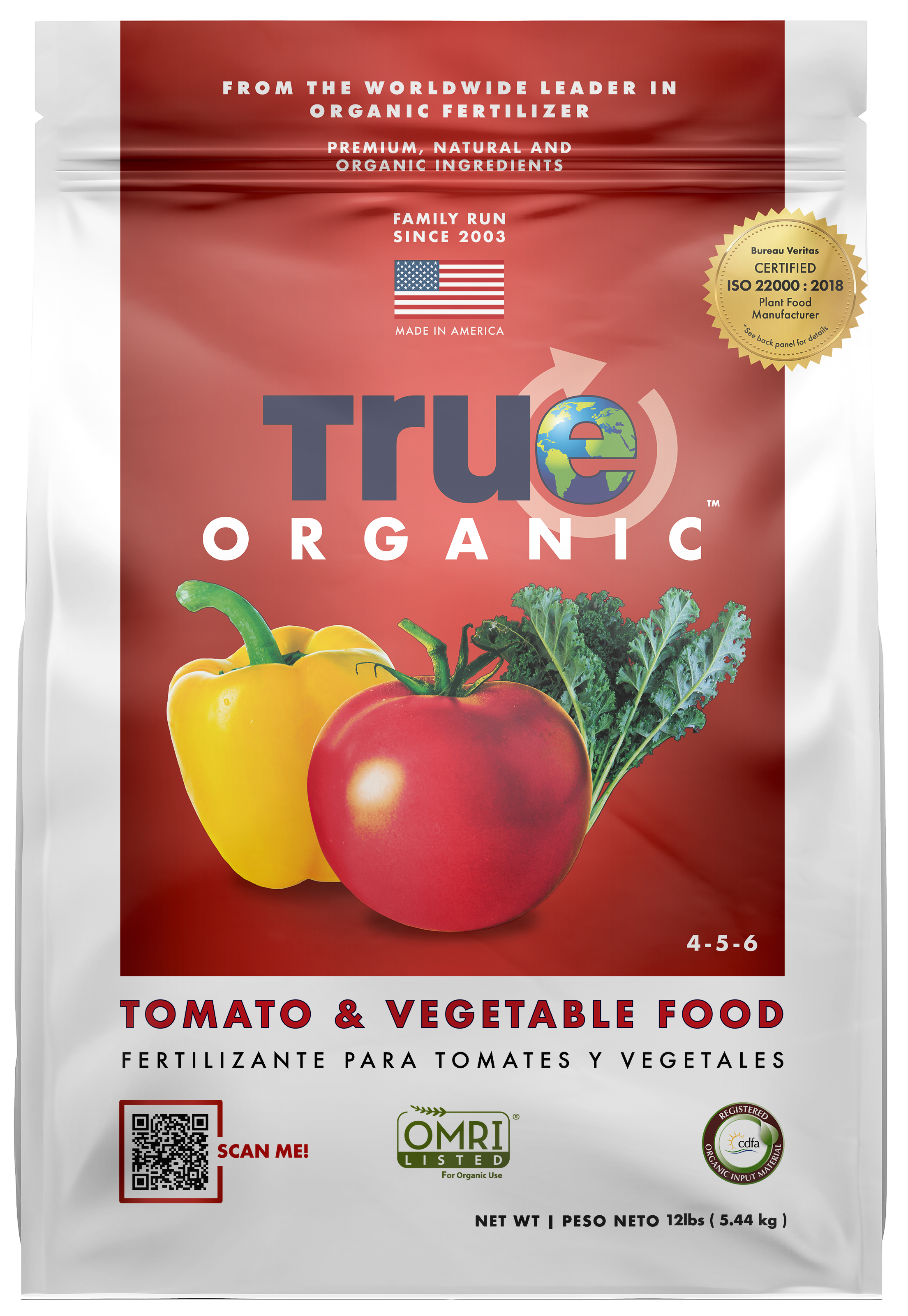 True Organic Tomato & Vegetable Food | True Organic.com