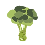 broccoli icon graphic