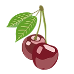 cherry icon graphic