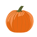 pumpkin icon graphic