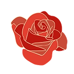 rose icon graphic