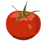 tomato icon graphic
